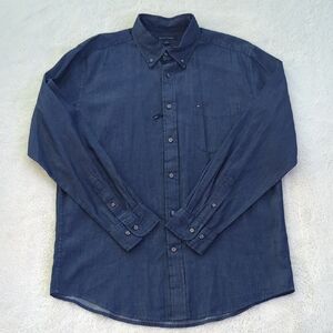 Tommy Hilfiger Indigo Button-Down Long Sleeve Shirt